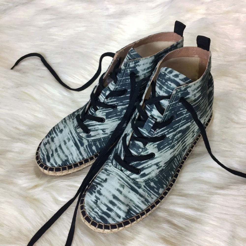 Rachel Roy Canvas High Top Espadrilles